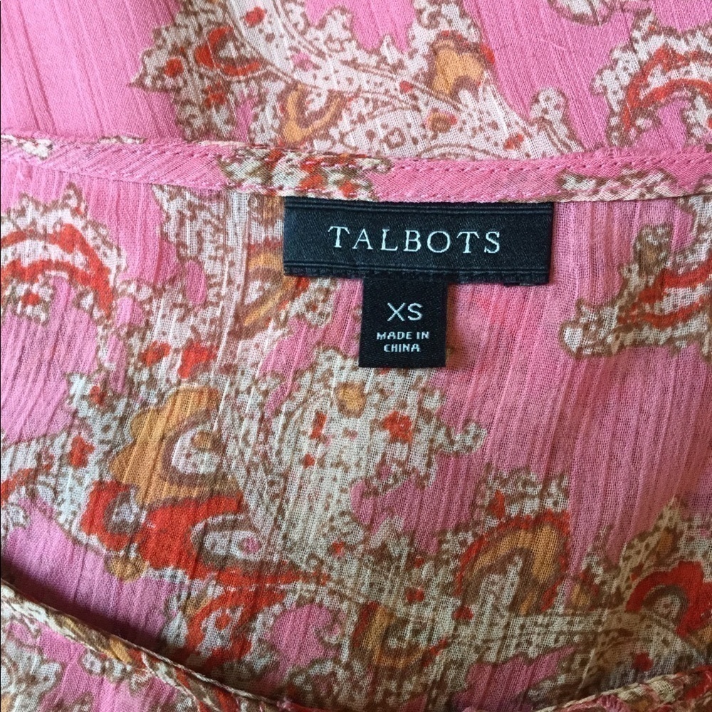 Talbots top XS - Picture 5 of 7
